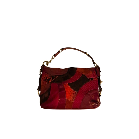 Coach Carly Patchwork Hobo shoulder bag. - Picture 2 of 13